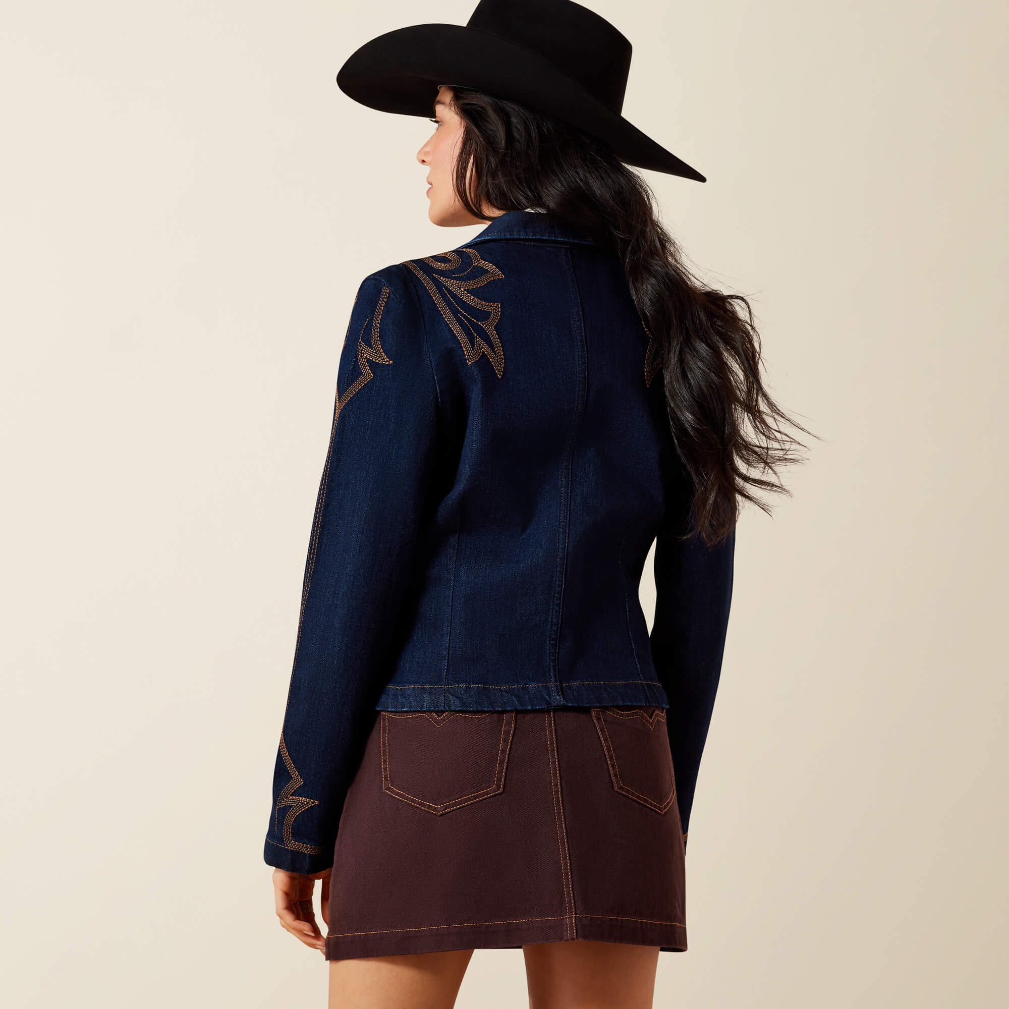 Lux Denim Blazer