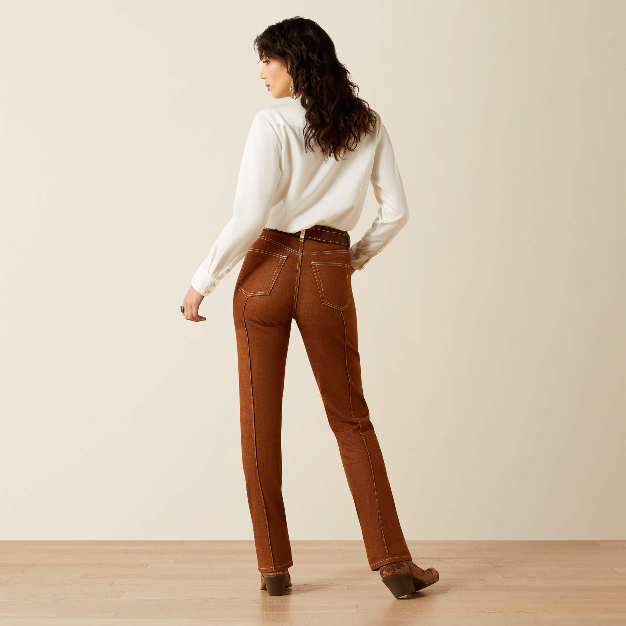 Ultra High Rise Relaxed Straight Leg Jean