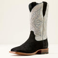 BLACK ROUGHOUT|SHREDDED WHITE