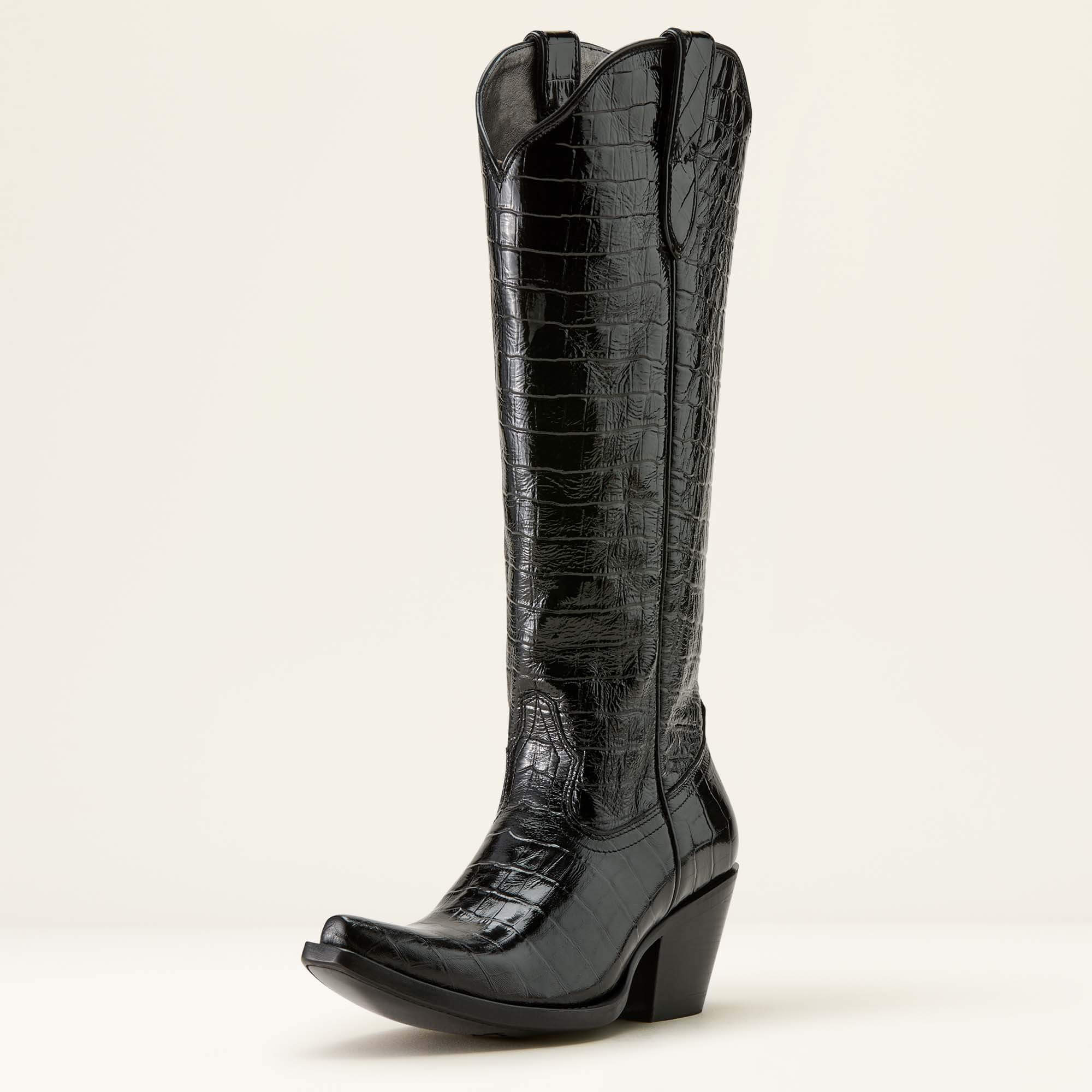 LUXE CAVIAR CROC PRINT