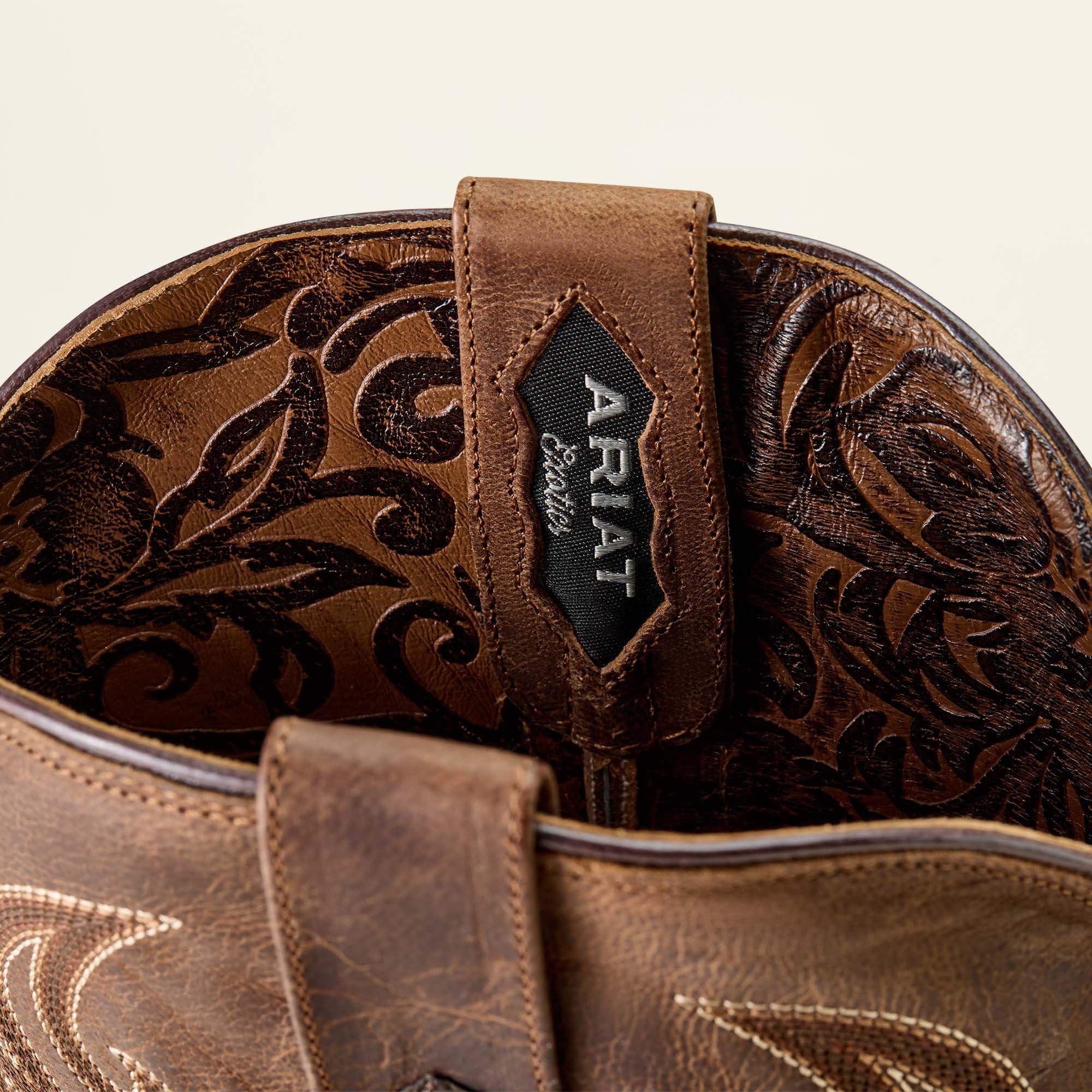 Classic Cash Wide Square Toe Western Boot