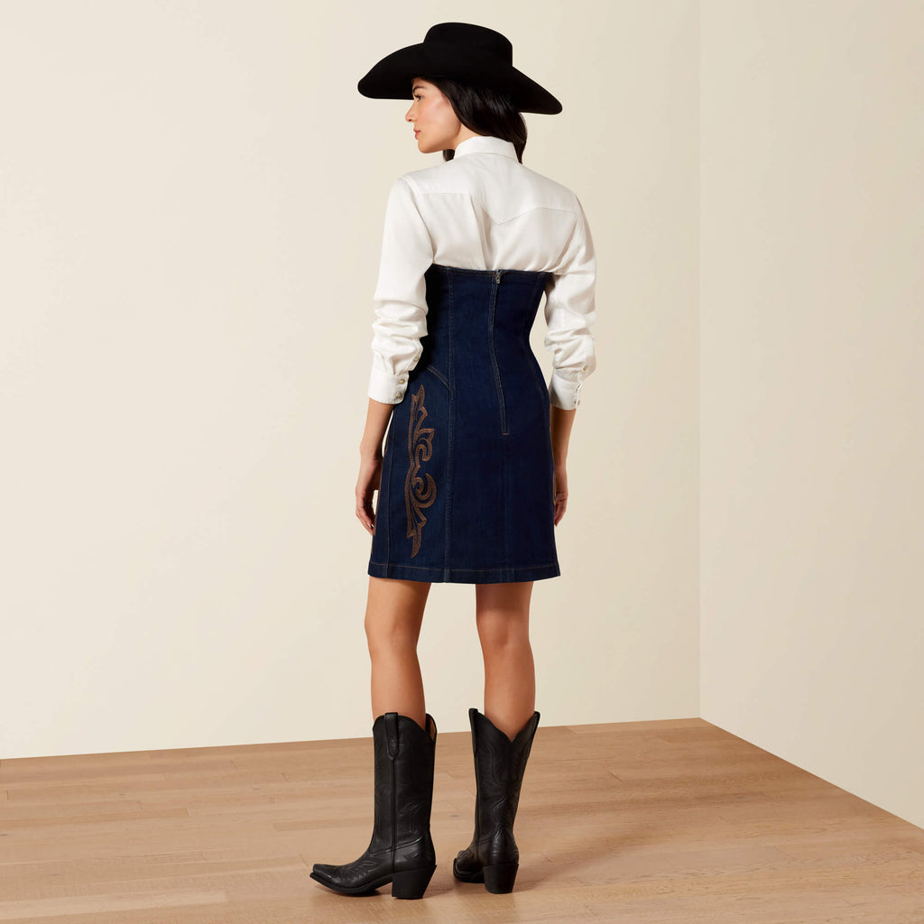 Lux Denim Dress