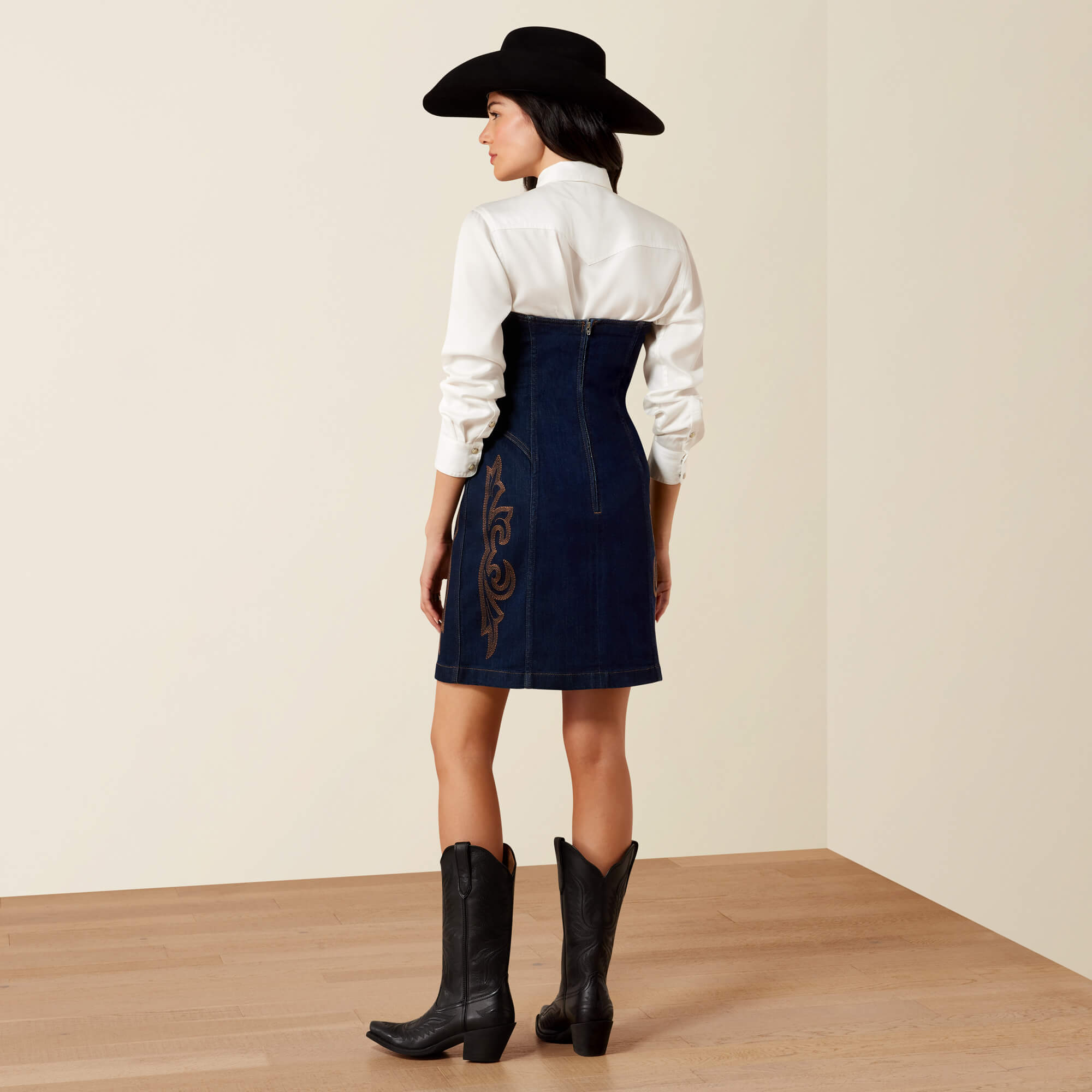 Lux Denim Dress