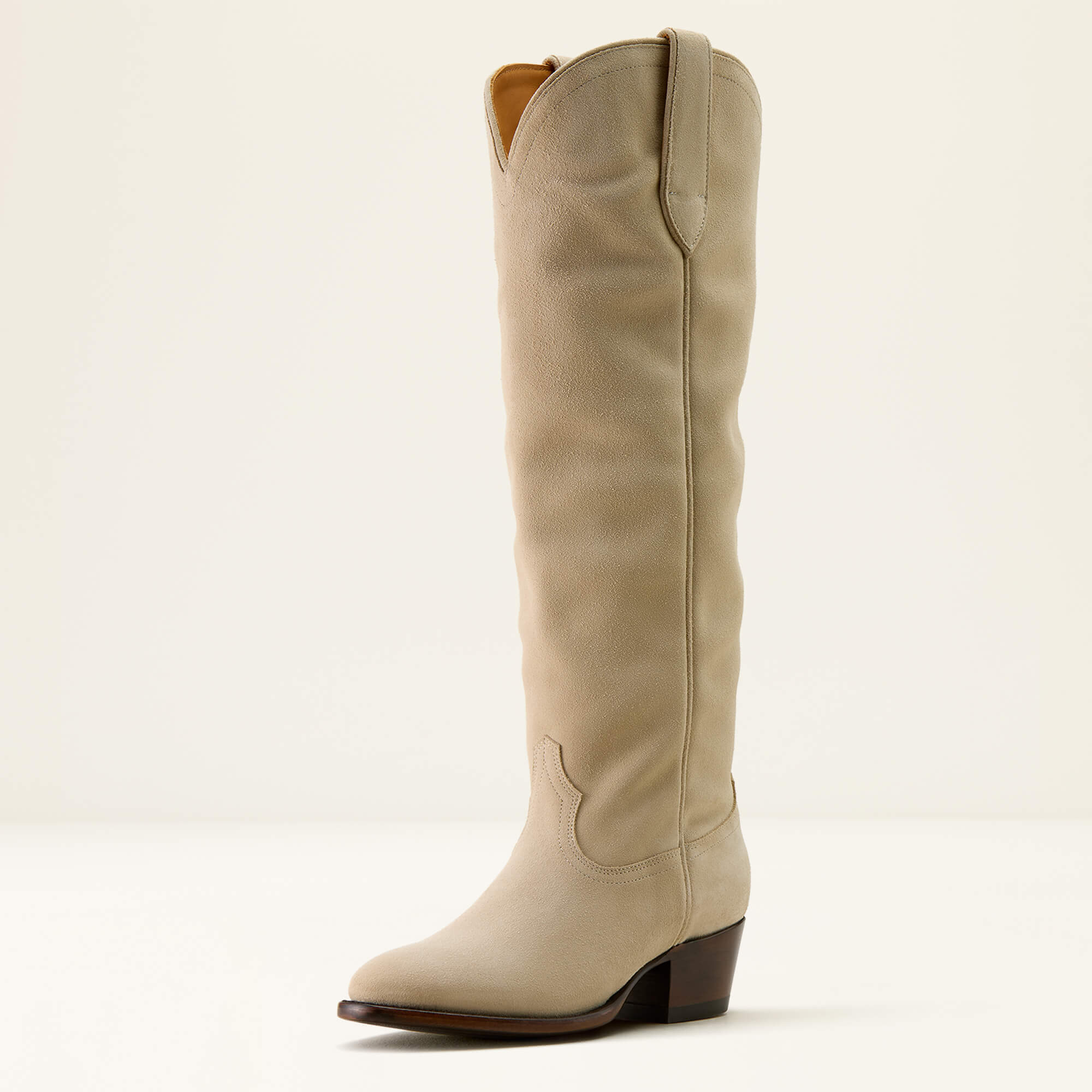 LIGHT FAWN SUEDE