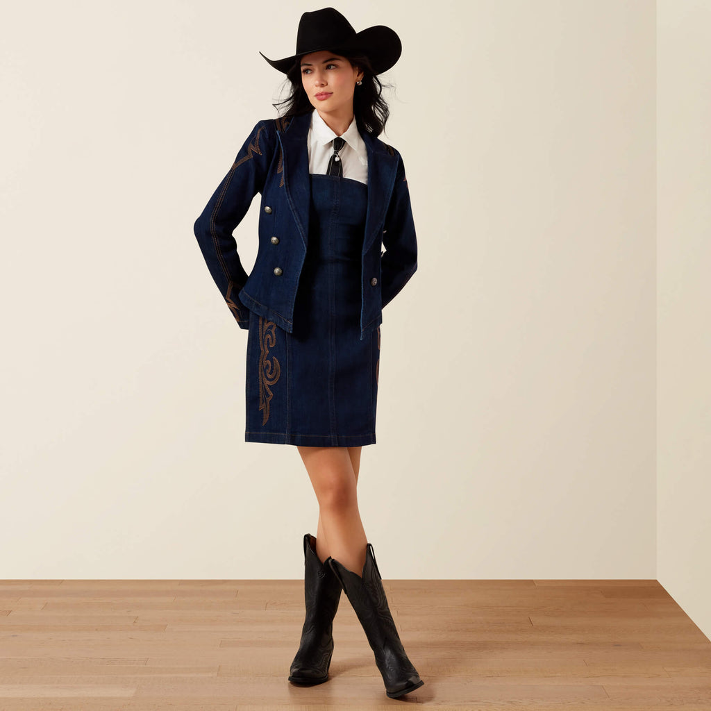 Lux Denim Dress